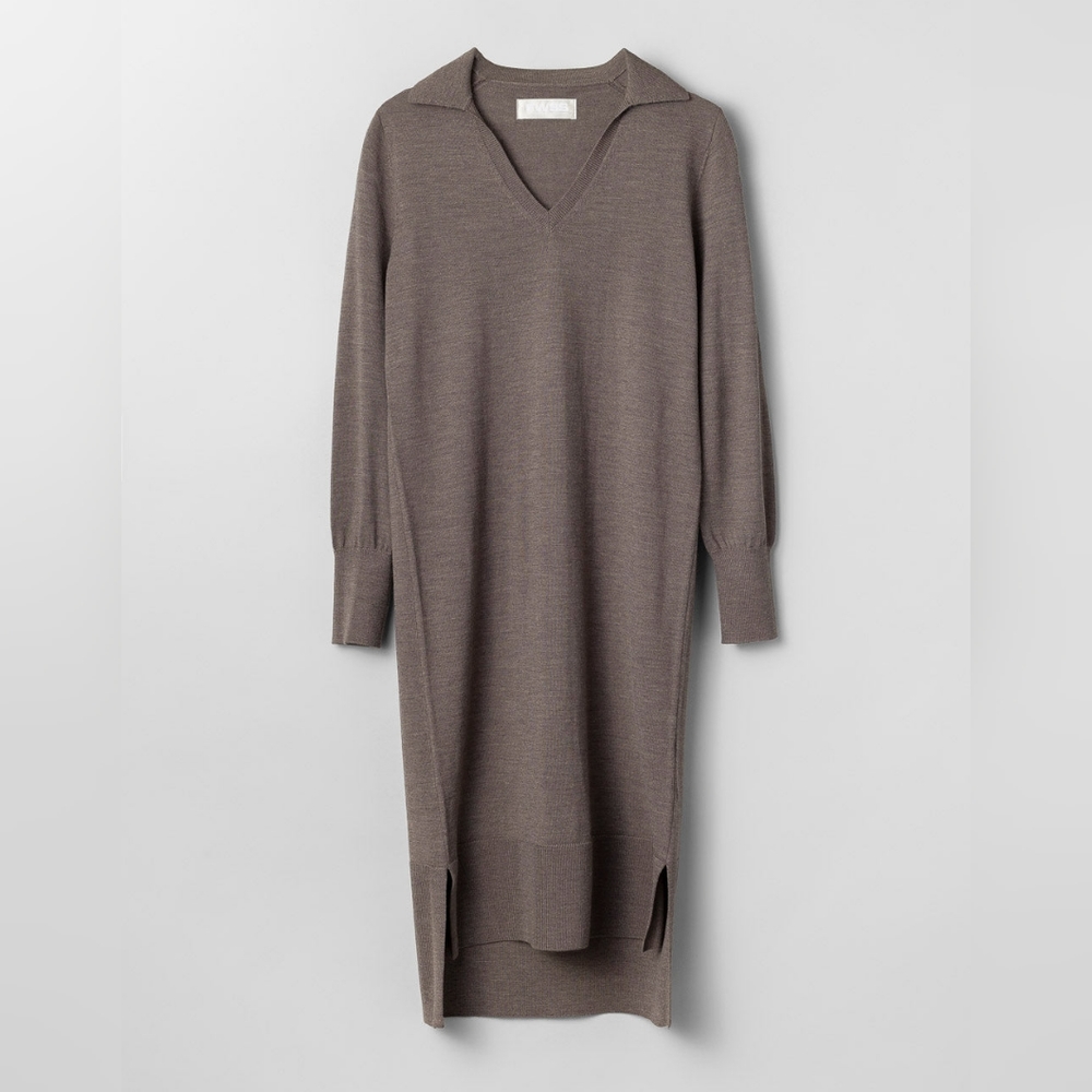 FWSS By Your Side Wool dress brown